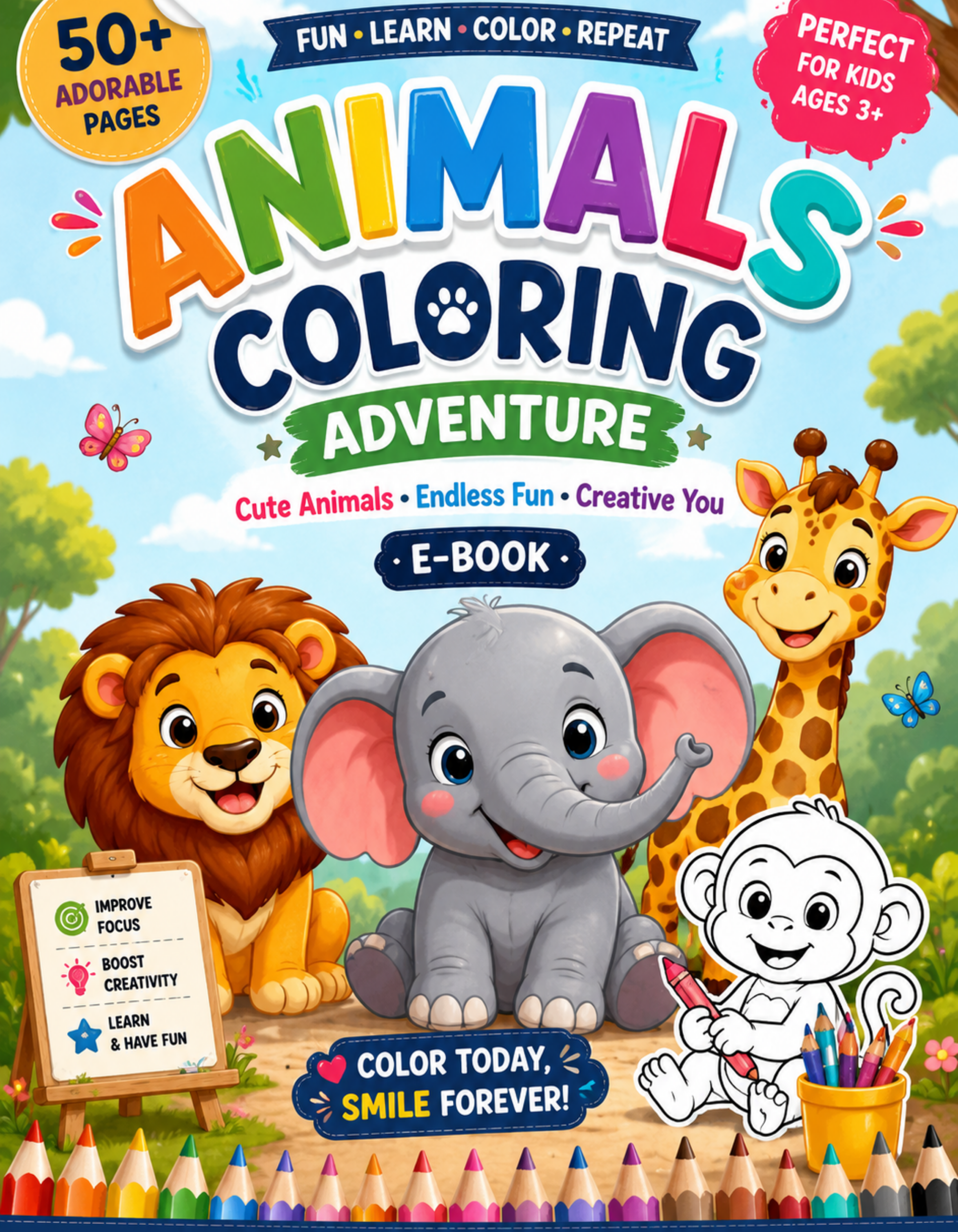 Animal Coloring Book