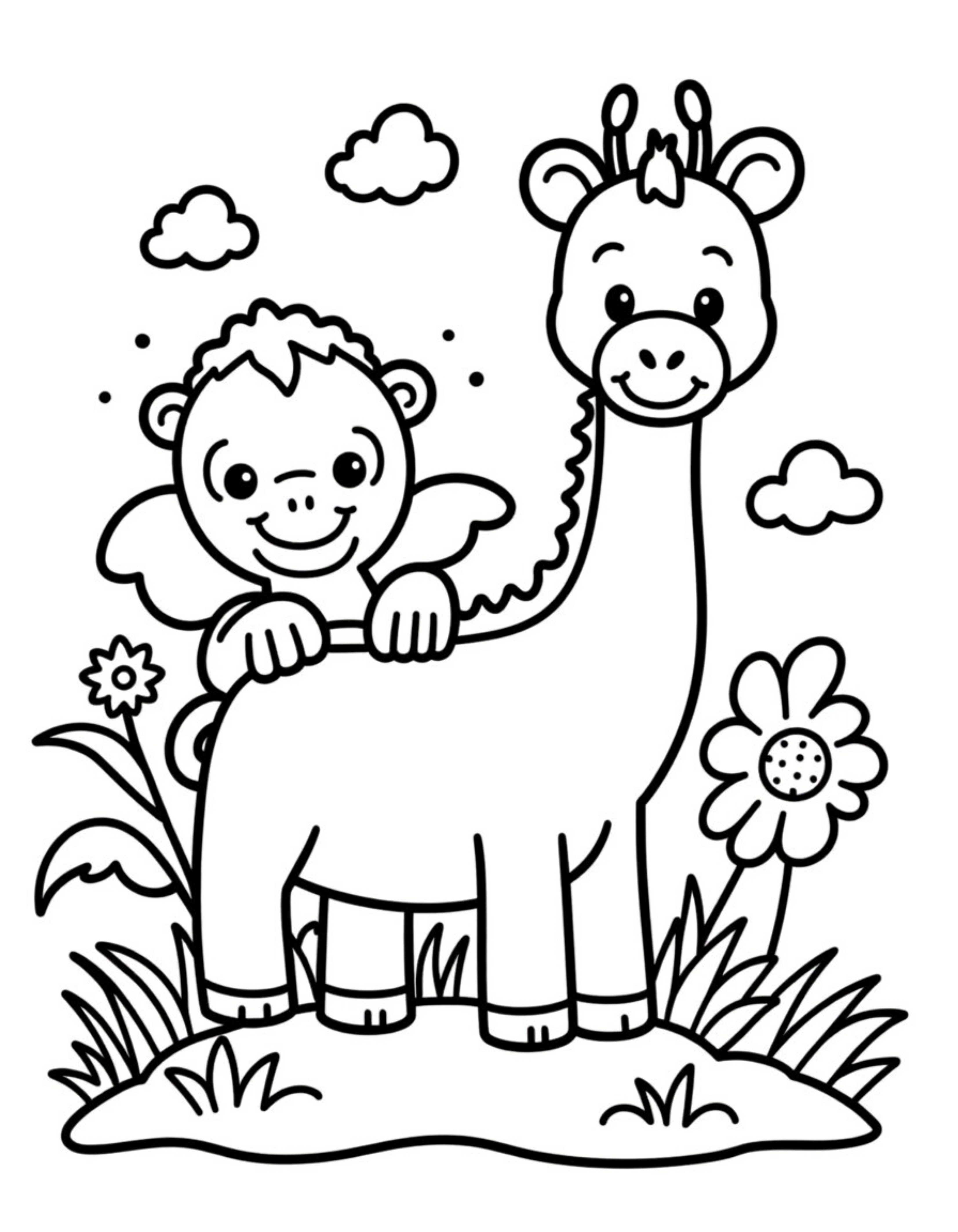 Animal Coloring Book