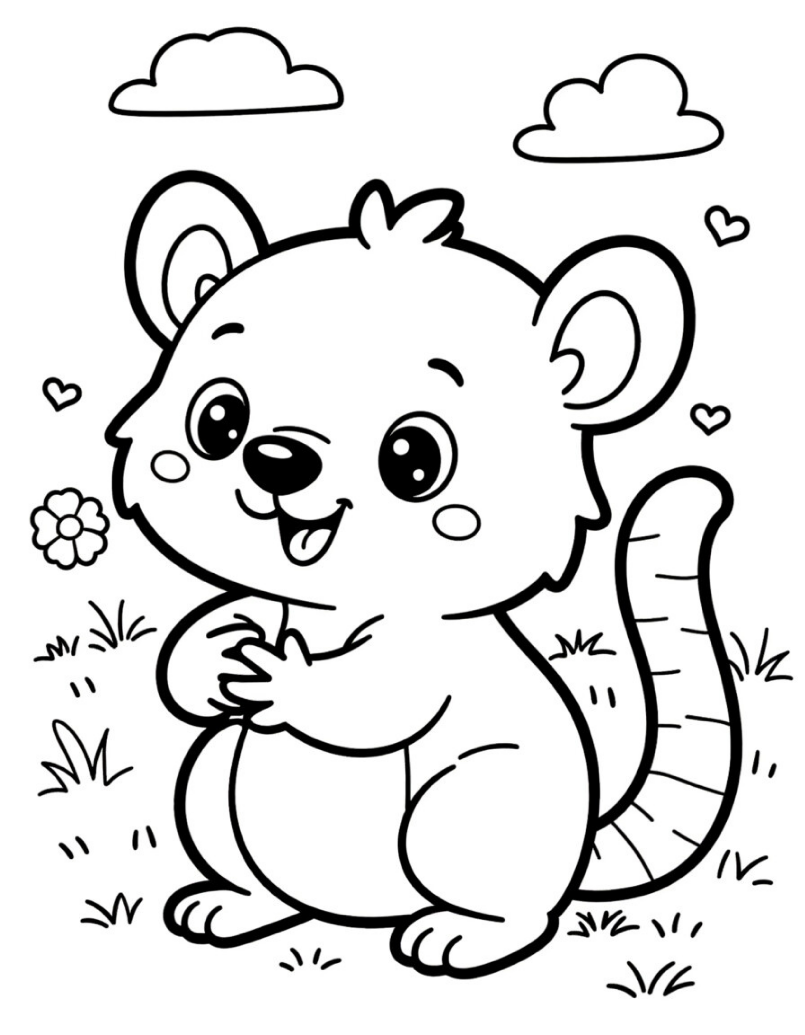Animal Coloring Book