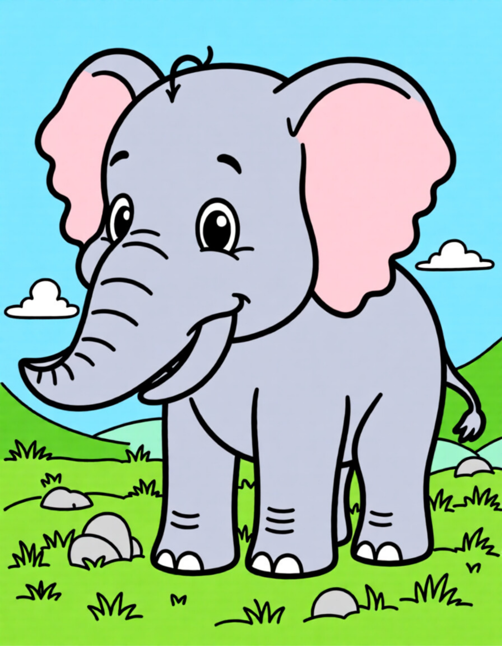 Animal Coloring Book